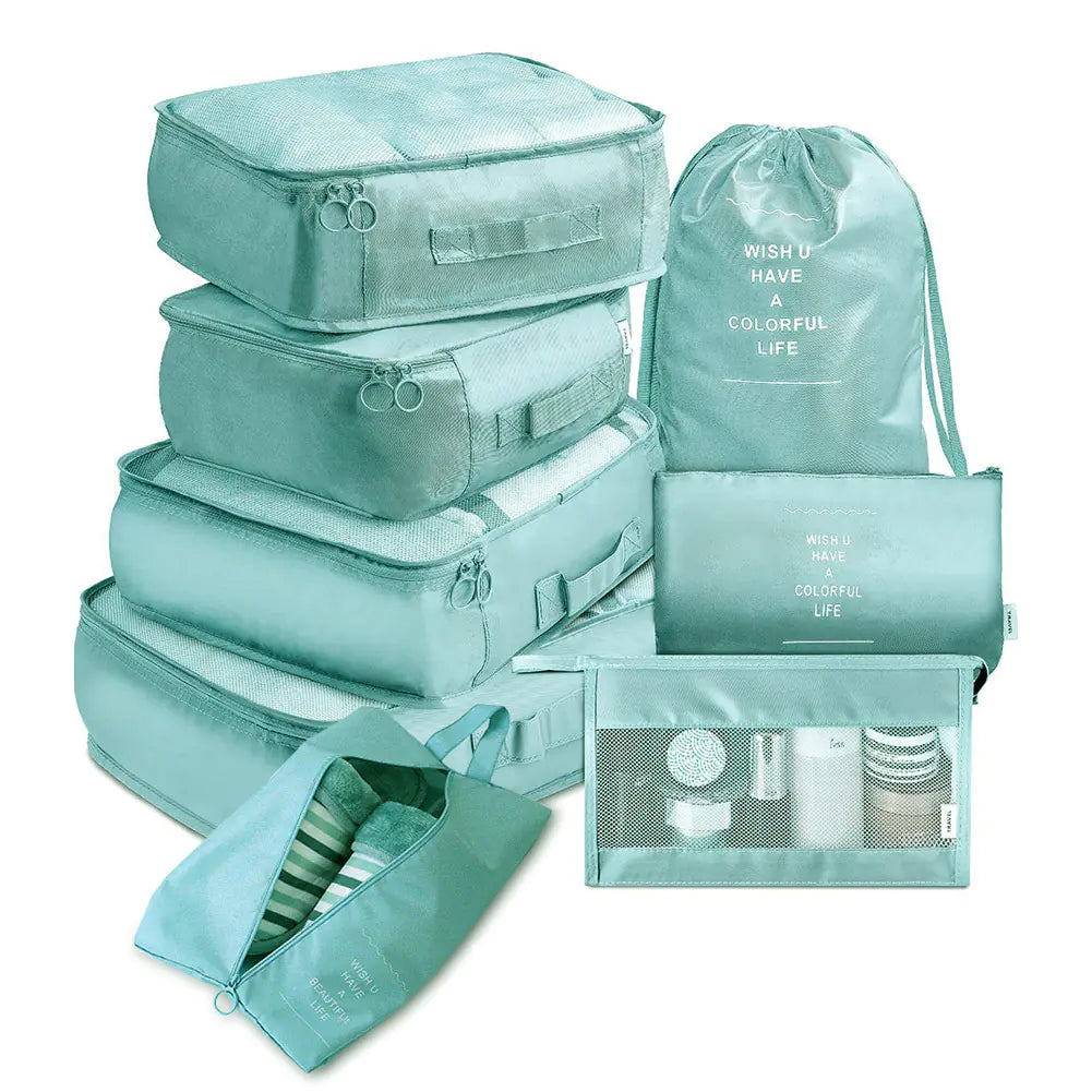 Lina Travel Set – Complete set (8x) packing cubes voor reizen
