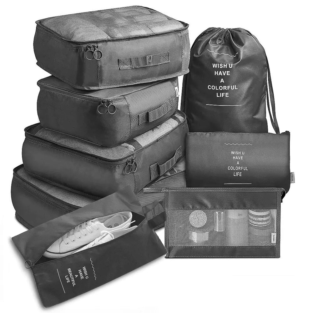 Lina Travel Set – Complete set (8x) packing cubes voor reizen