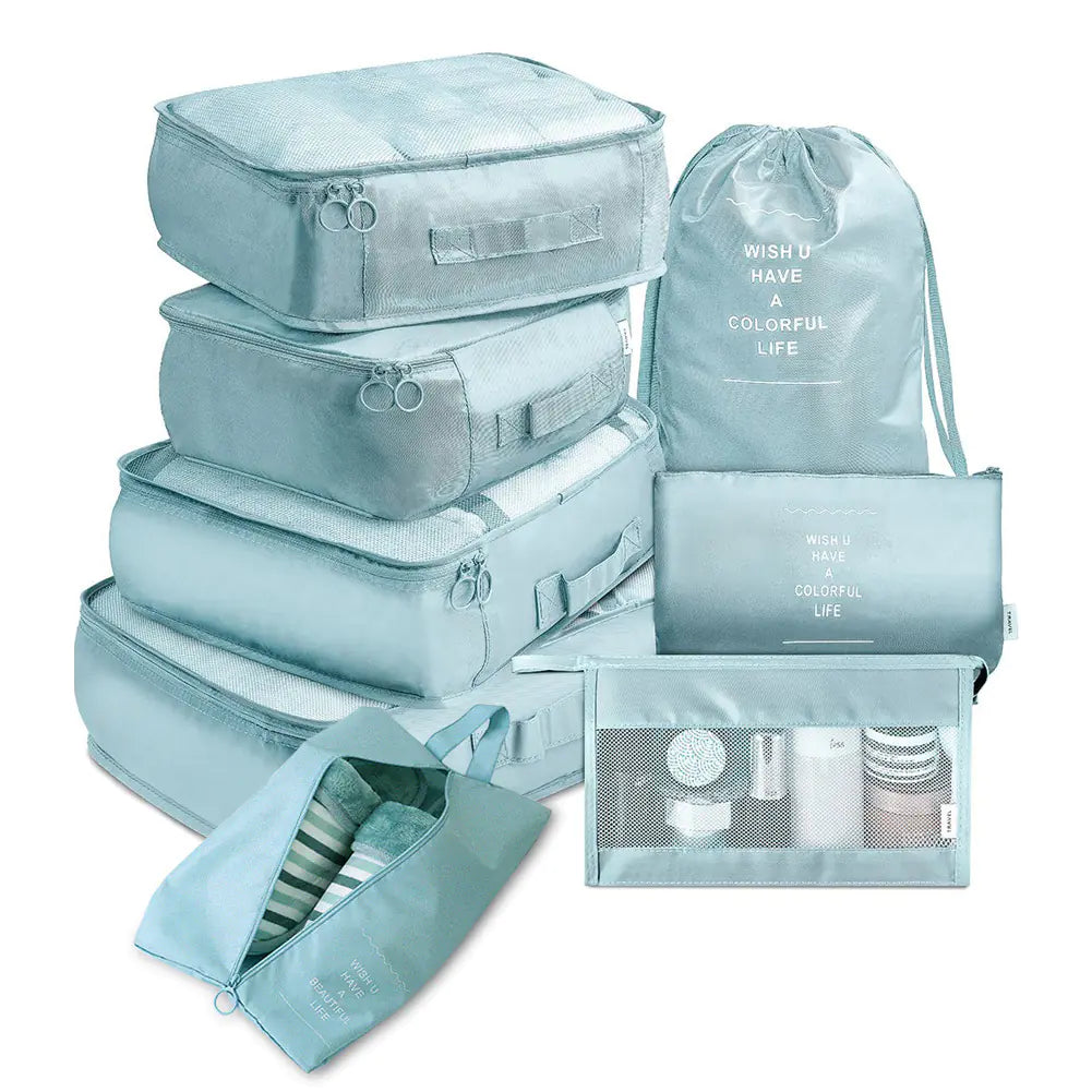 Lina Travel Set – Complete set (8x) packing cubes voor reizen