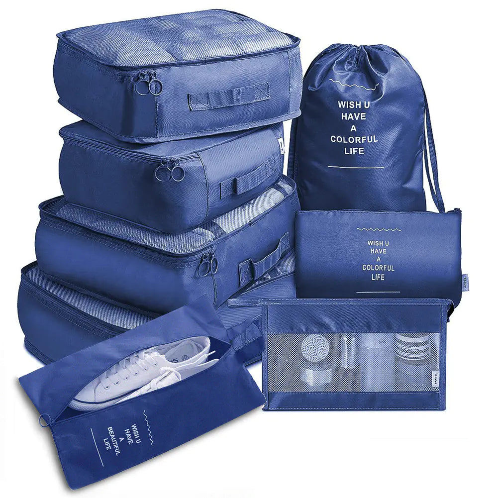 Lina Travel Set – Complete set (8x) packing cubes voor reizen