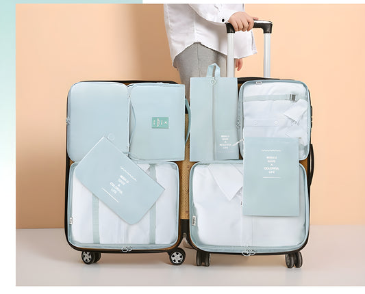 Lina Travel Set – Complete set (8x) packing cubes voor reizen