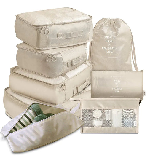 Lina Travel Set – Complete set (8x) packing cubes voor reizen
